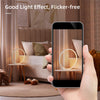 Energy-efficient Dimmable Led Desk lamp Circle Bedside Nightstand Reading Lamp