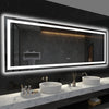 Jumbo LED Bathroom Mirror Horizontal /Vertical Wall-Mount Vanity Mirror