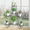 7Tier Metal Plant Stand Shelves Flower Pot Display-