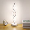 Spiral Table Lamp Dimmable Curved Wave Desk Light