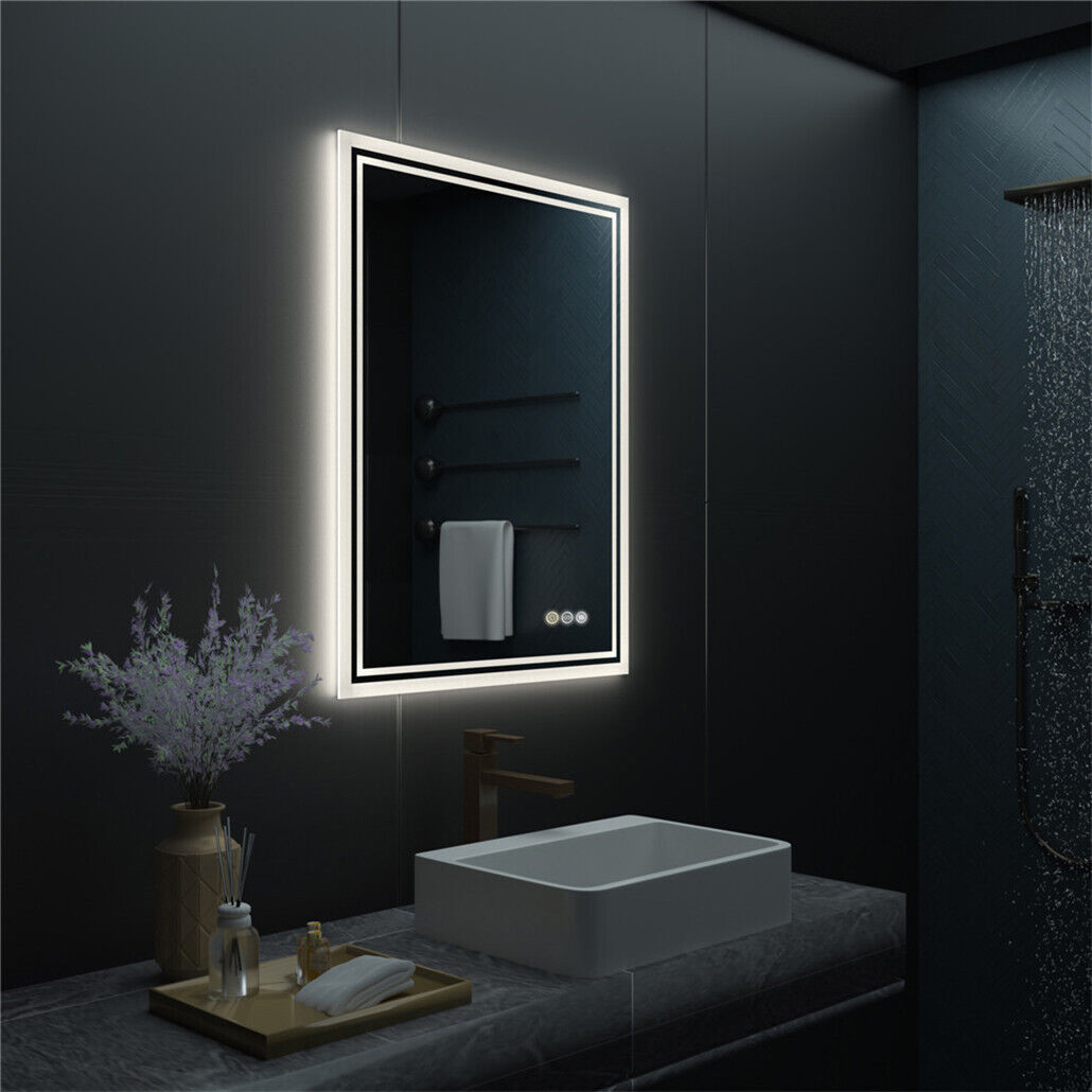 LUVOD 600x800MM LED Bathroom Vanity Mirror