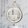 Thicker HD Tempered Glass Led Round Vanity Mirror