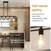 Industrial Kitchen Island Pendant Light Dining Room 5-Lights Linear Chandelier