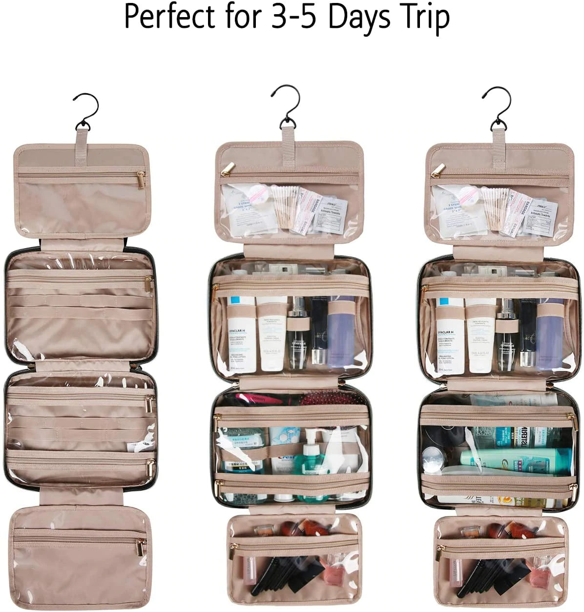 Portable Cosmetic Toiletry Bag