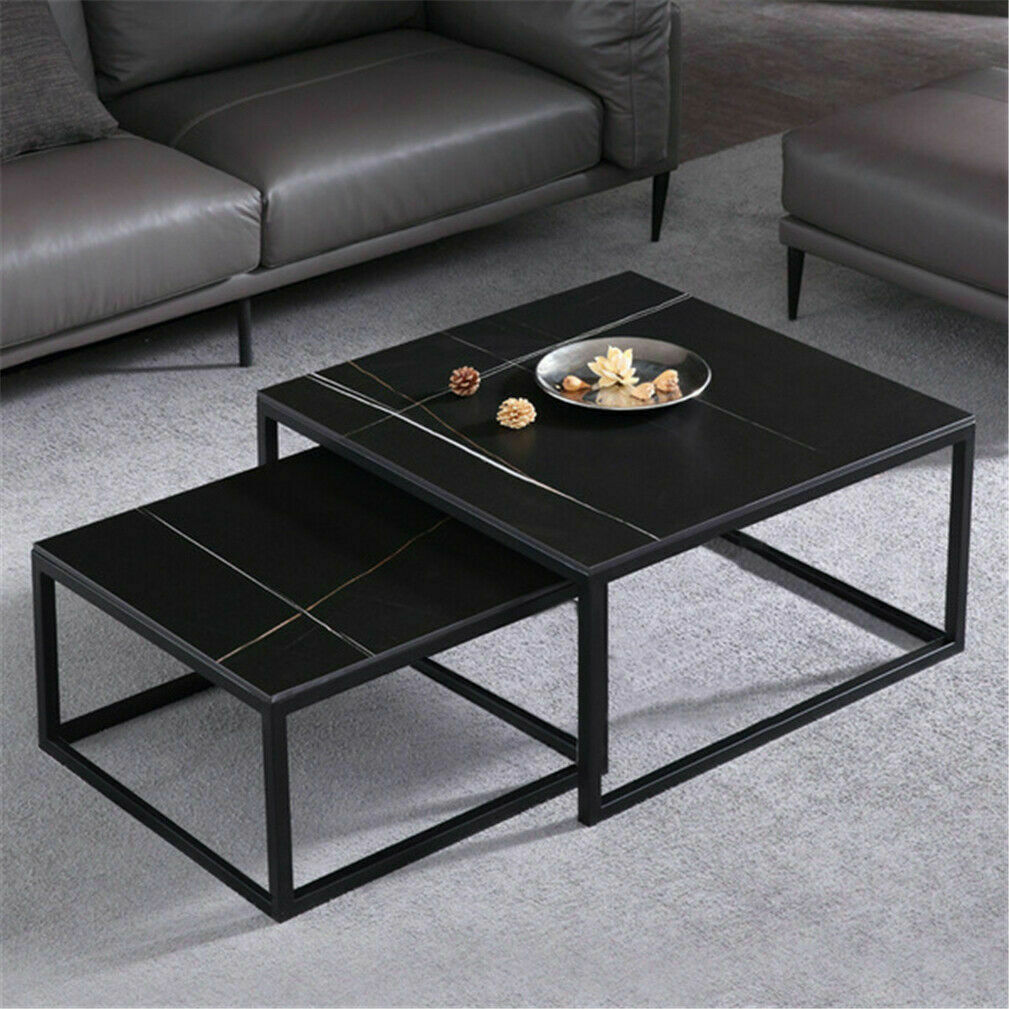 Square Expanded Coffee Tables Set