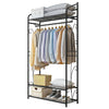 Garment Hanging Display Stand & Shoe Storage Shelf