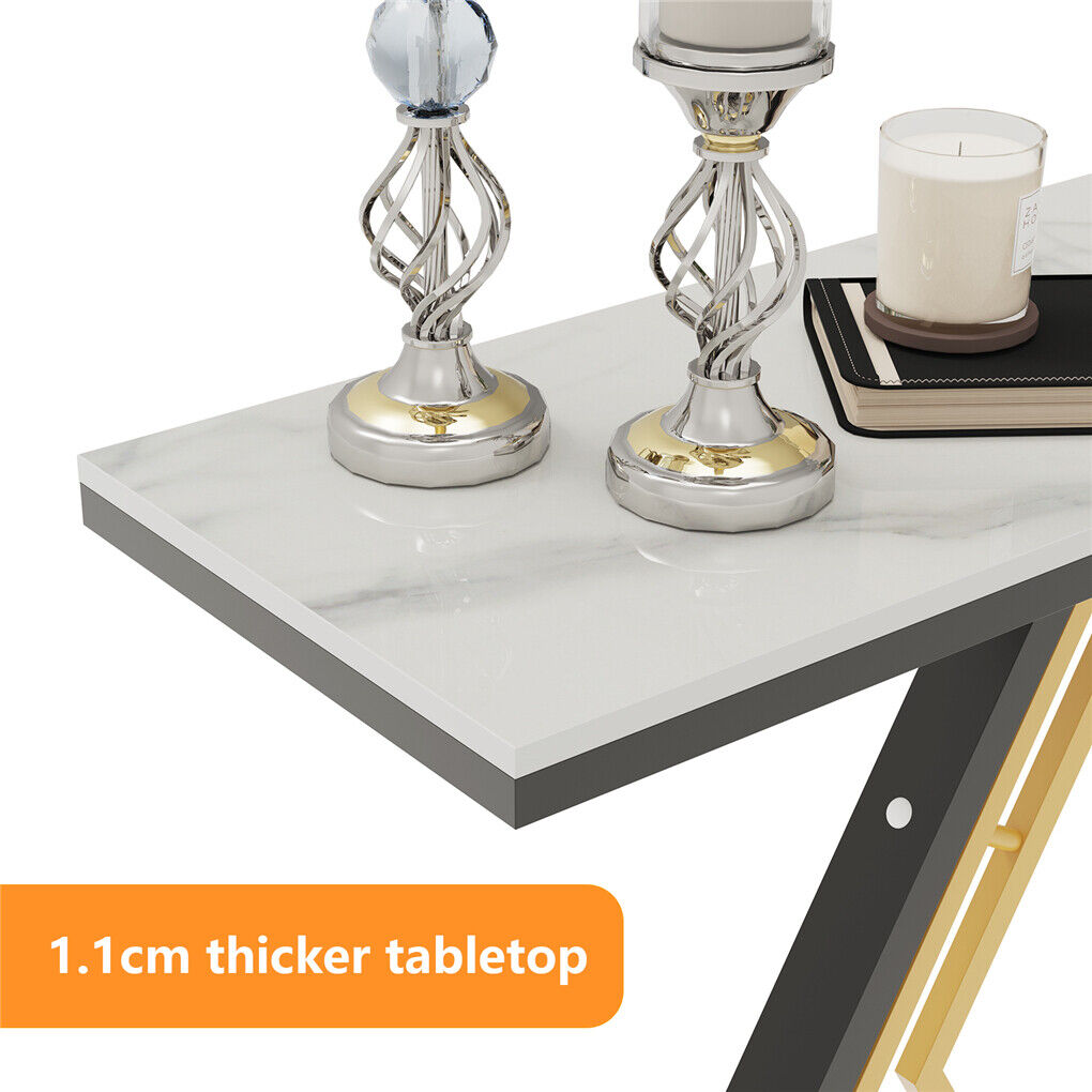 Modern Luxury Marble Entry Table Hall Display