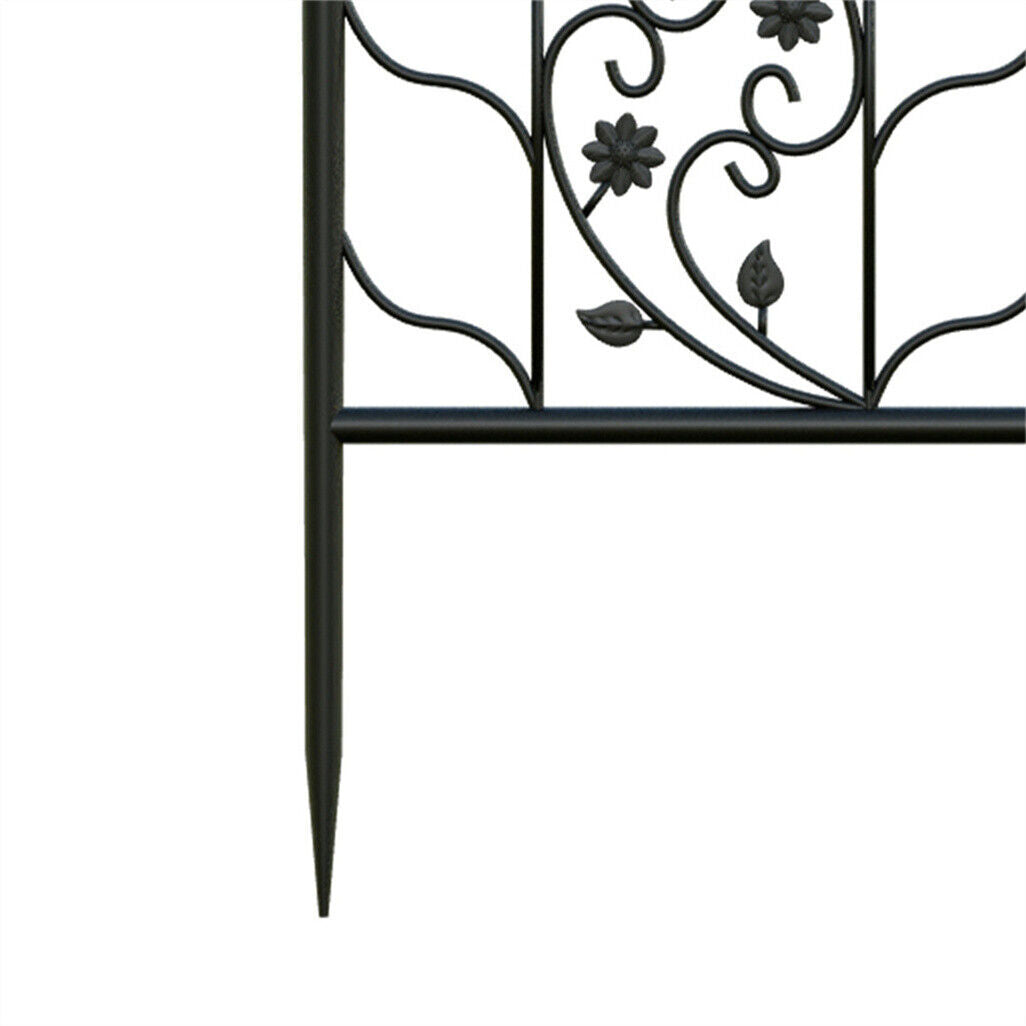 2X Large Tall Metal Garden Trellis Fence Climbing Plant Trellises Privacy Frame