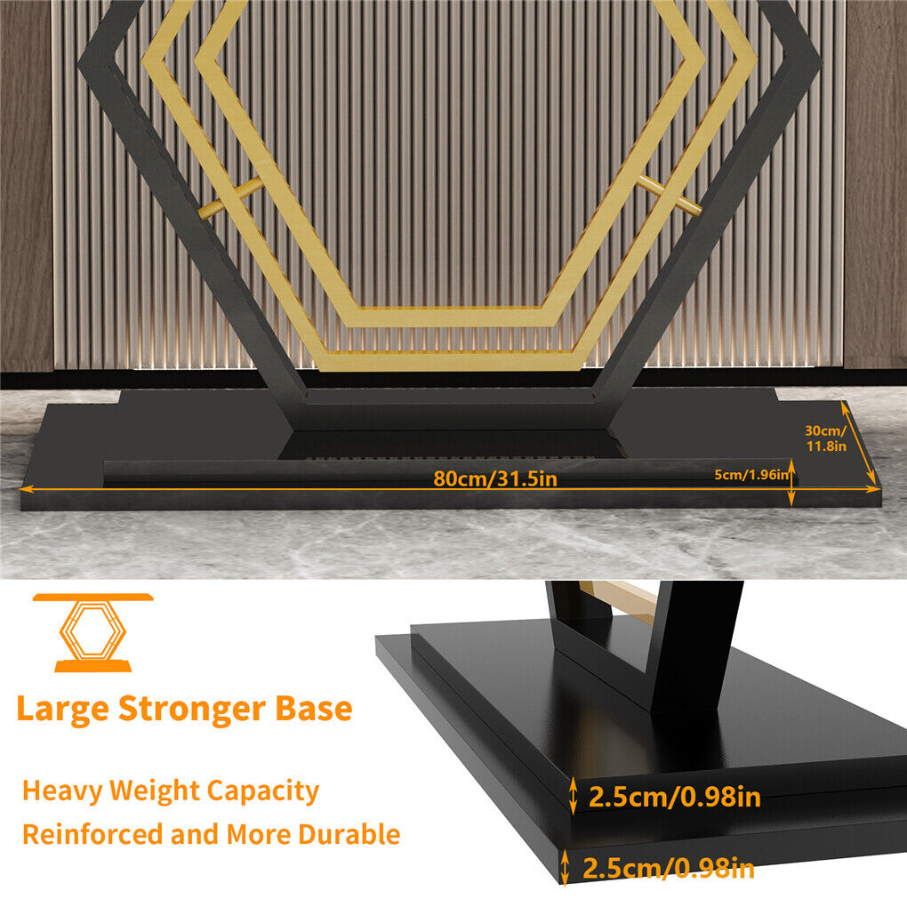 Modern Luxury Marble Entry Table Hall Display
