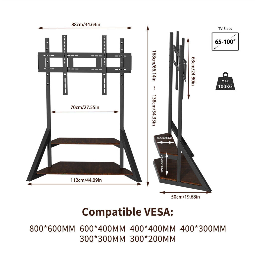 Heavy Duty TV Floor Stand Stablest