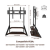 Heavy Duty TV Floor Stand Stablest