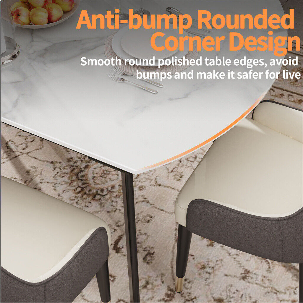 Round Extendable Kitchen Table Sintered Stone