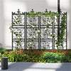 2X Large Tall Metal Garden Trellis Fence Climbing Plant Trellises Privacy Frame
