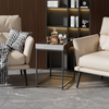 High-end Mirrored Side Table