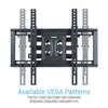 Articulating TV Wall Mount Corner Bracket Home Holder Rack Hanger