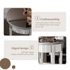 Luxury Mirrored Side Table Silver