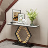 Modern Luxury Marble Entry Table Hall Display