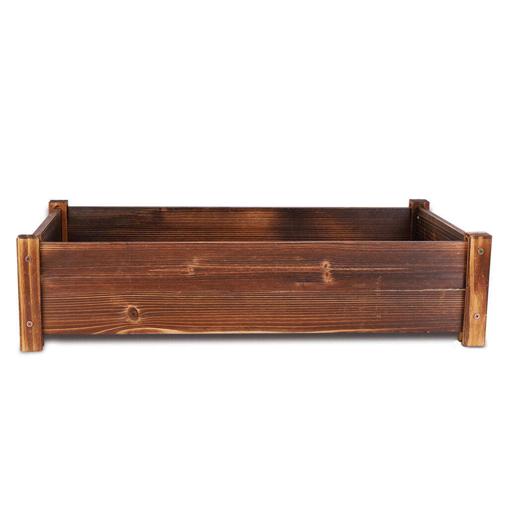 Soil Raised Box For Flowers Herbs Vegetables