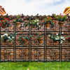 2X Large Tall Metal Garden Trellis Fence Climbing Plant Trellises Privacy Frame