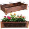 Soil Raised Box For Flowers Herbs Vegetables