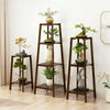 2/3/4 Tier Indoor Plant Stand Bamboo Planter Pot Organizer