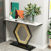 Modern Luxury Marble Entry Table Hall Display