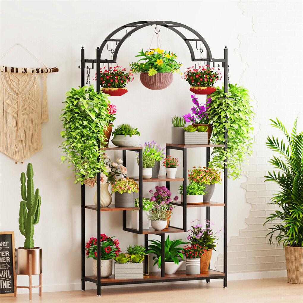 Arch shape Super Large 20 Pots Plant Flower Stand