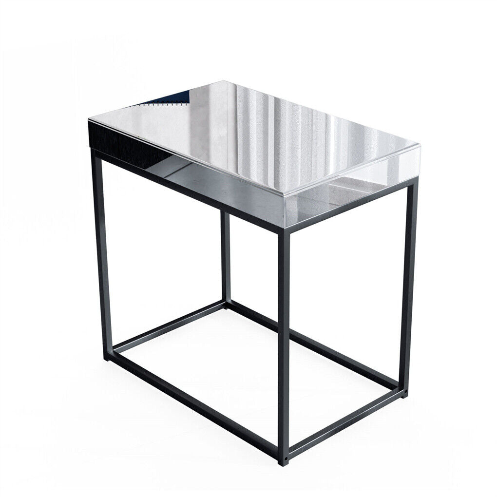High-end Mirrored Side Table