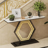 Modern Luxury Marble Entry Table Hall Display