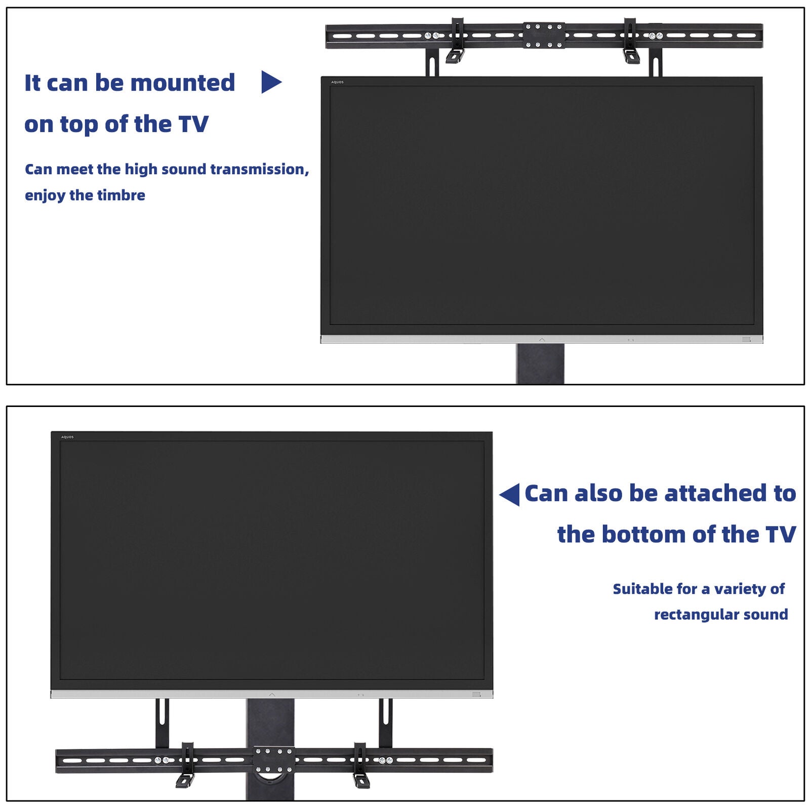 Universal Adjustable TV Soundbar Bracket
