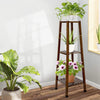2/3/4 Tier Indoor Plant Stand Bamboo Planter Pot Organizer