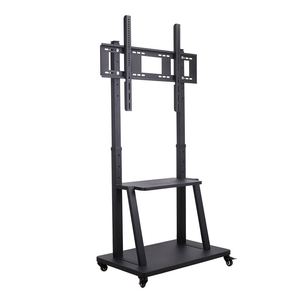 Rolling/Mobile TV Cart TV Trolley 32-100" Large  TV Stand Shelf