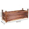 Large 90CM Long Deep Garden Planter Box
