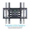 Articulating TV Wall Mount Corner Bracket Home Holder Rack Hanger