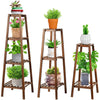 2/3/4 Tier Indoor Plant Stand Bamboo Planter Pot Organizer