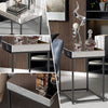 High-end Mirrored Side Table