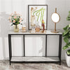 Slate Narrow Long Console Table Skinny