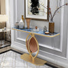 Luxurious Marble Console Entryway Table