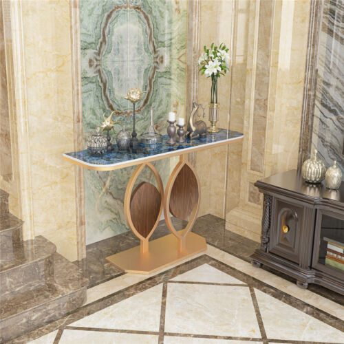 Luxurious Marble Console Entryway Table