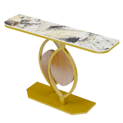 Luxurious Marble Console Entryway Table