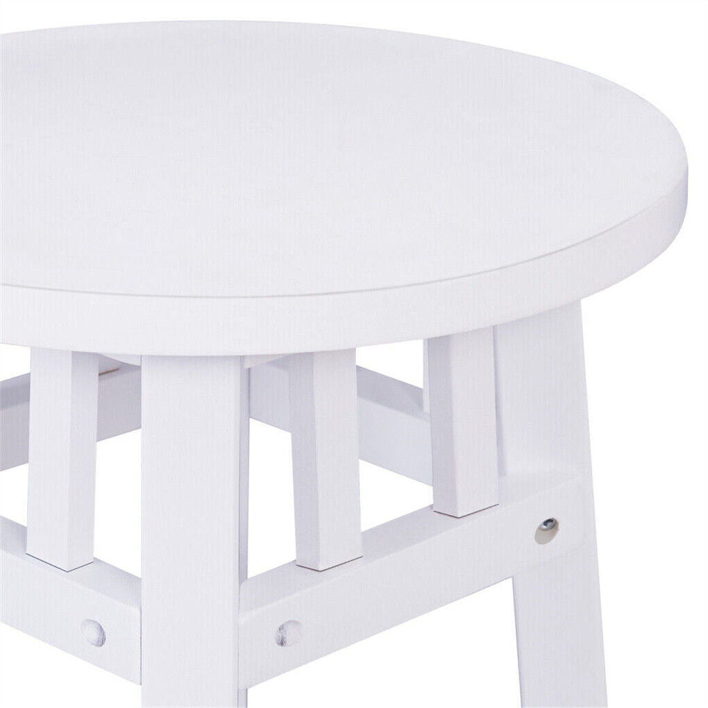 2Pcs Tall Bedside Tables Slim Plant Stand