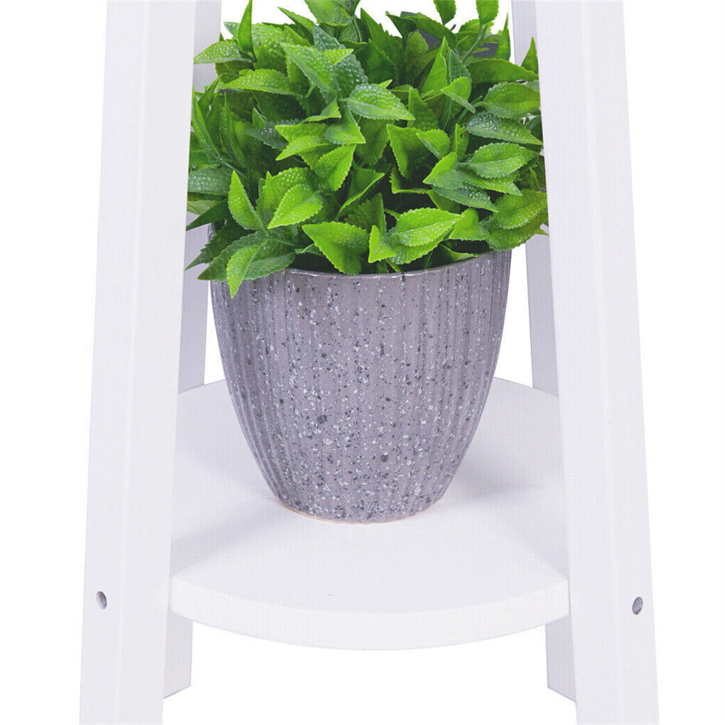 2Pcs Tall Bedside Tables Slim Plant Stand