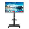 Plasma Portable TV Mobile Floor Stand Moving Cart  32