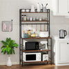 Freestanding Kitchen Utility Storage Shelves Rack