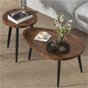 Nesting Coffee Tables Nightstand Modern Furniture Sets