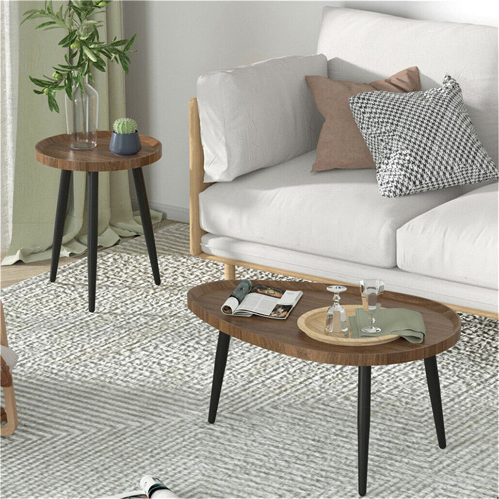 Nesting Coffee Tables Nightstand Modern Furniture Sets