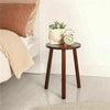Wood Stool End Side Table