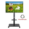 Plasma Portable TV Mobile Floor Stand Moving Cart  32