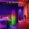RGB LED Floor Corner Lamp Light Stand
