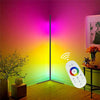 RGB LED Floor Corner Lamp Light Stand